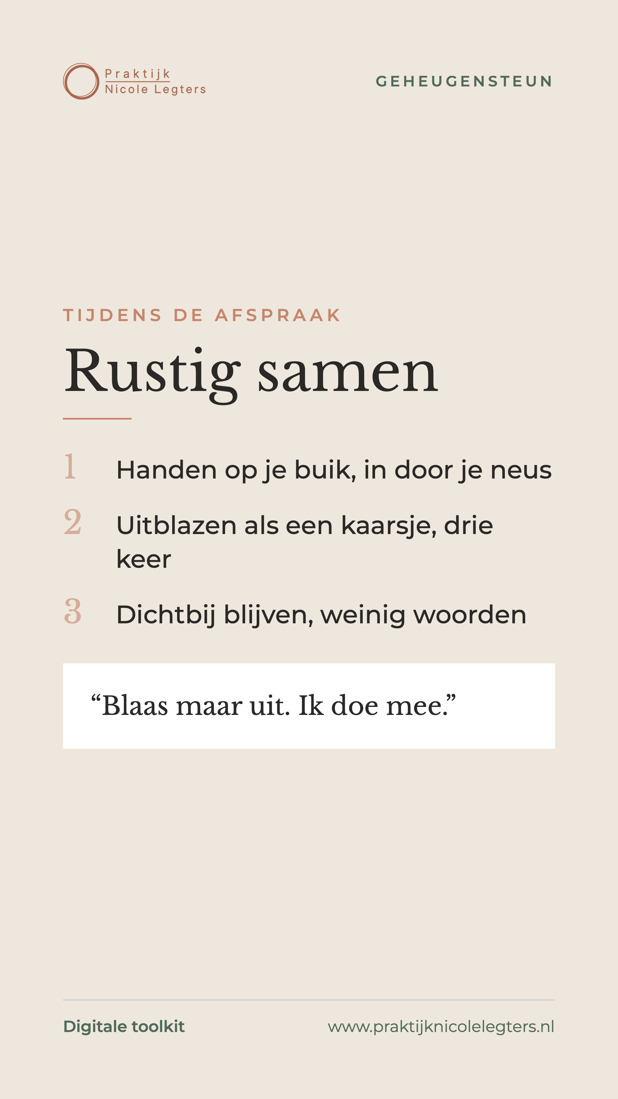 Geheugensteun op een telefoon